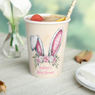 Some Bunny Is On The Way! Baby Shower Paper Cups