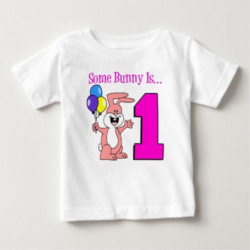 Some Bunny Is One Baby T_Shirt
