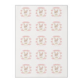 Some Bunny is turning ONE (Bunny Ears)  Edible Frosting Rounds (Sheet)