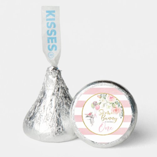 Some Bunny is turning ONE Hersheys Kisses