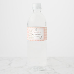 Some Bunny is Turning One Water Bottle Labels