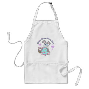 Some Bunny Loves Me! Easter Bunny Adult Apron