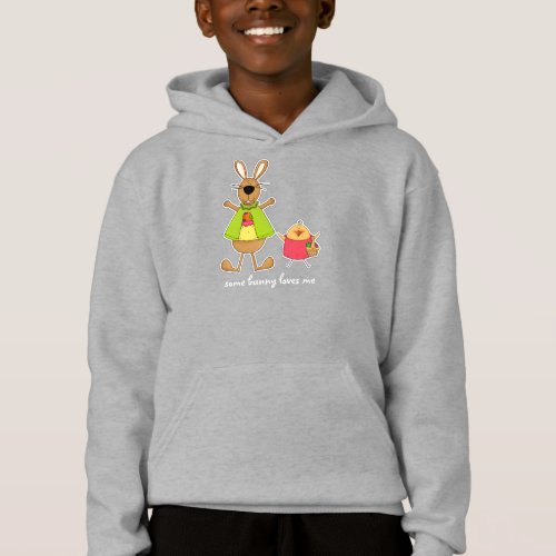 Some Bunny Loves Me Easter Hoodie