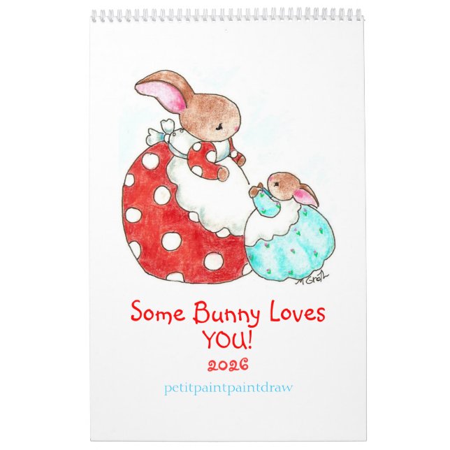 Some Bunny Loves You! 2026 Calendar (Cover)