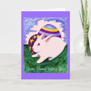 Some Bunny Loves You card