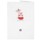 Some bunny loves you! cards (Back)