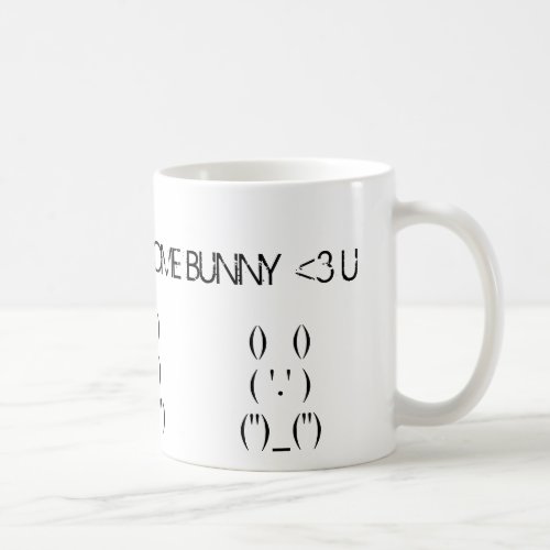 Some bunny loves you coffee mug