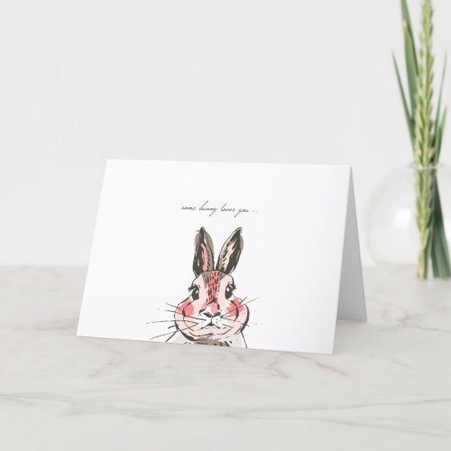 Some Bunny Loves you Easter card