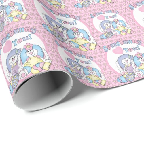 Some Bunny Loves You _ Easter Wrapping Paper