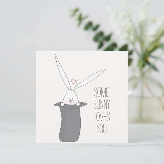 Some Bunny Loves You - Happy Valentine's Day! (Standing Front)