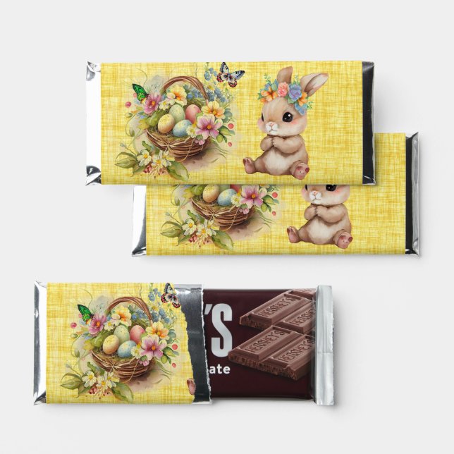 Some Bunny Loves You Hershey Bar Favors (Front)