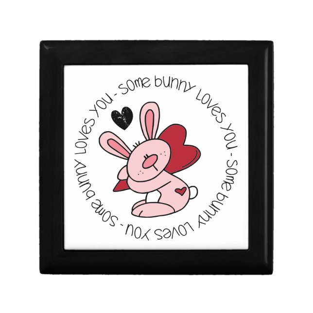 Some Bunny Loves You Jewelry Box (Front)