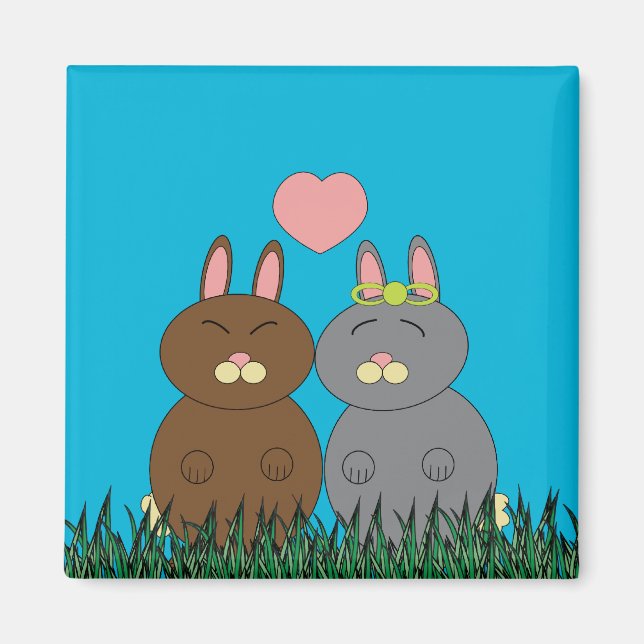 Some Bunny Loves You Magnet (Front)