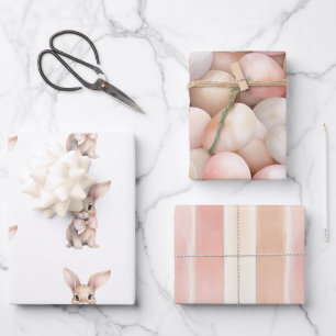 Some Bunny Loves You Wrapping Paper Sheets