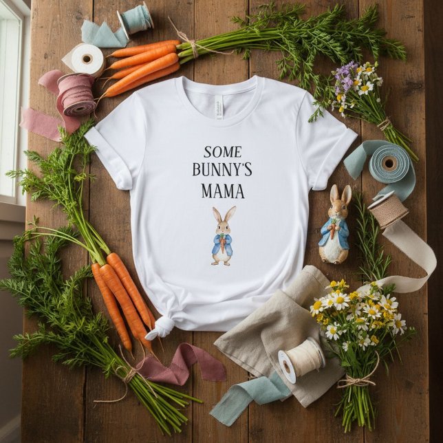 Some Bunny’s Mama Peter Rabbit Baby Shower Tri-Blend Shirt (Creator Uploaded)