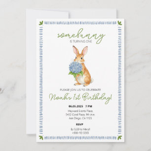 Some Bunny Special Bunny Baby Birthday Save The Date