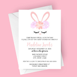 Some Bunny Spring Baby Shower Invitation