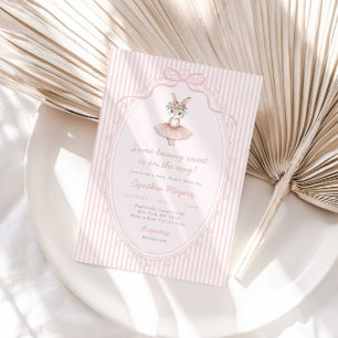 Some Bunny Sweet on the Way Baby Shower Invitation