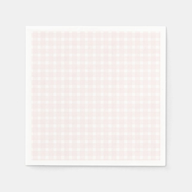 Some Bunny Sweet Pink Baby Shower  Napkins (Front)
