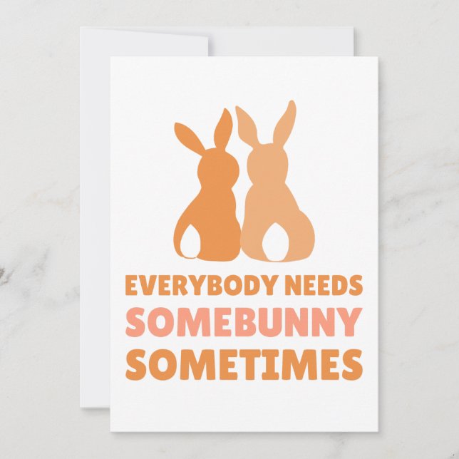 Some Bunny To Love – Easter Card (Front)