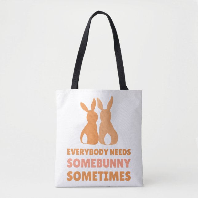 Some Bunny To Love – Easter Tote Bag (Front)