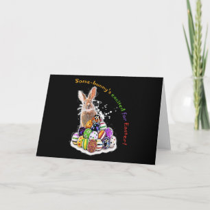 Some-bunny's excited for Easter! Note Card