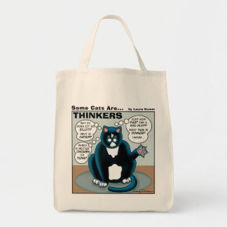 Some Cats Are Thinkers Tote Bag