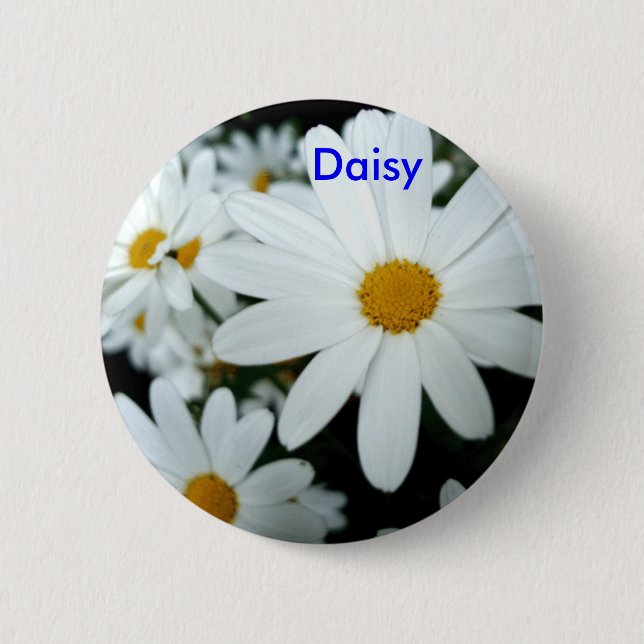 Some Daisies Pinback Button (Front)