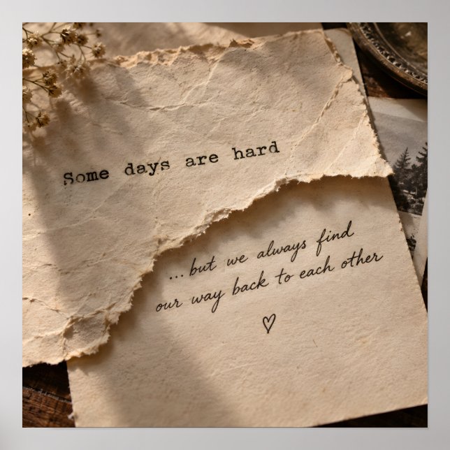 Some Days Are Hard Poster (Front)