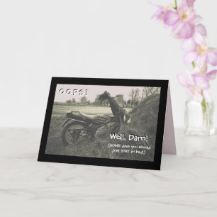 "Some Days You Should Just Stay In Bed" Card