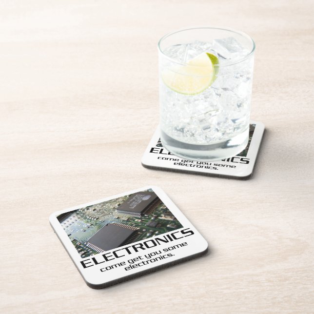 Some Electronics. Coaster (Right Side)