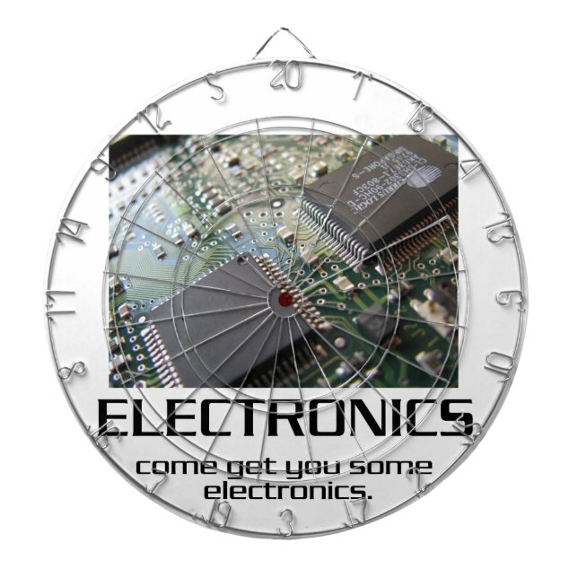 Some Electronics. Dart Board (Front)