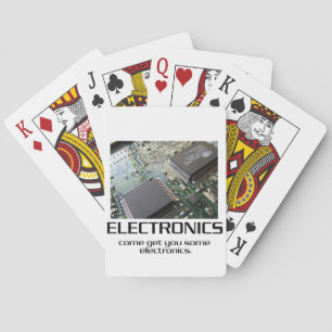 Some Electronics. Poker Cards