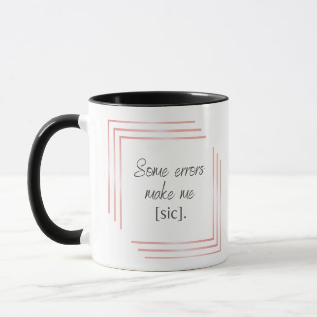 Some Errors Chic Mug (Left)