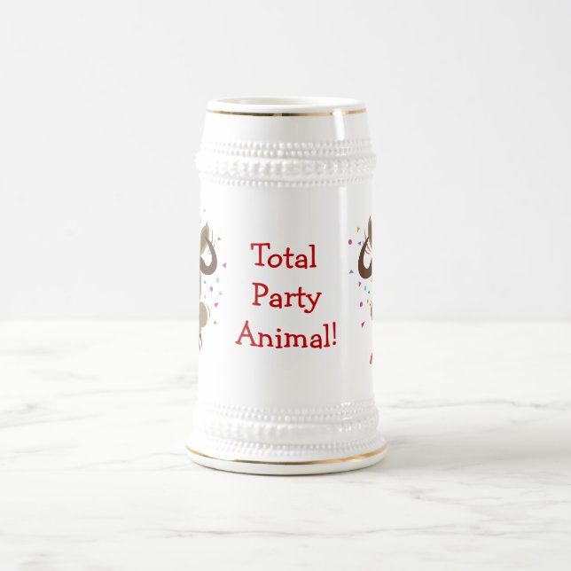 Some Gnu Stuff_Total Party Animal Beer Stein (Center)