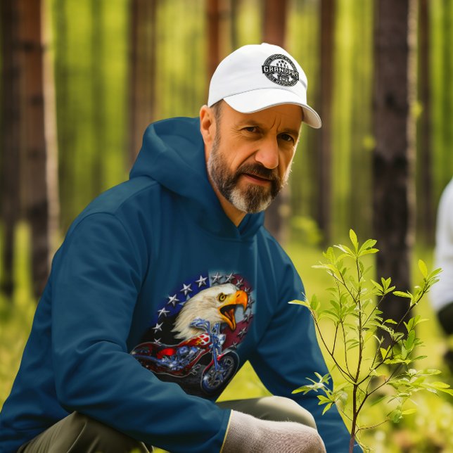 Some Grandpas Play Bingo Real Grandpas Ride Motorc Snap Back Hat (Creator Uploaded)