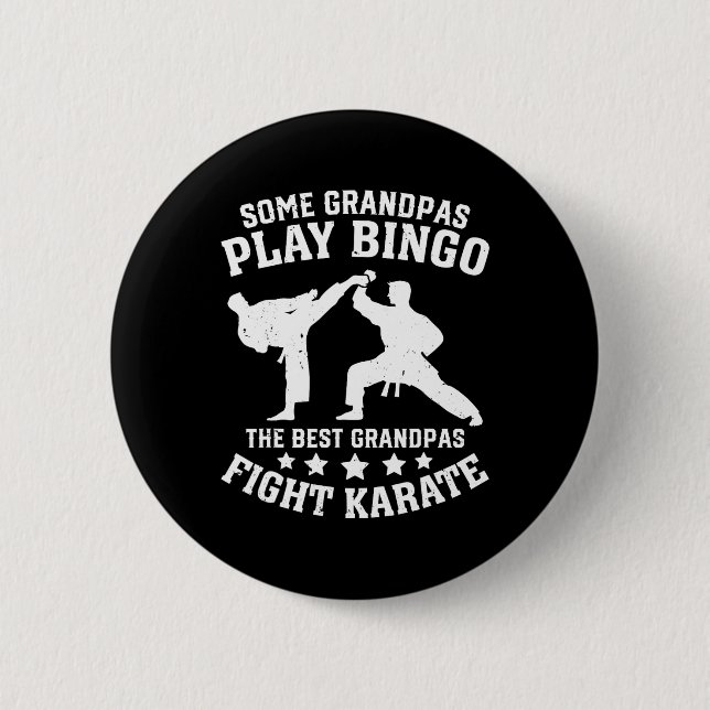 Some Grandpas Play Bingo The Best Grandpas Fight K Button (Front)