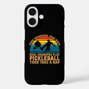 Some Grandpas Take Naps Real Grandpas Play iPhone 16 Case