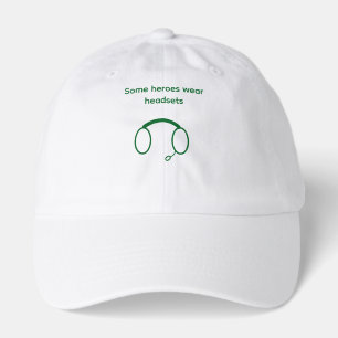 some heroes wear headsets hat
