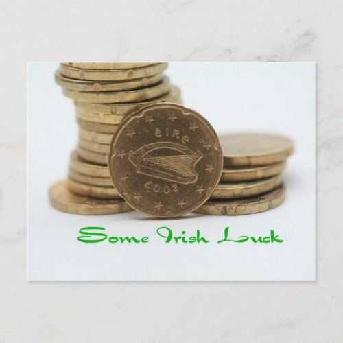 some Irish luck Postcard