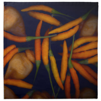 Some Like It Hot Orange Pepper Cloth Napkin