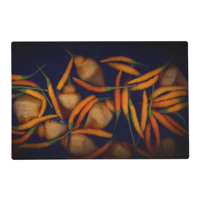 Some Like It Hot Orange Pepper Placemat (Front)