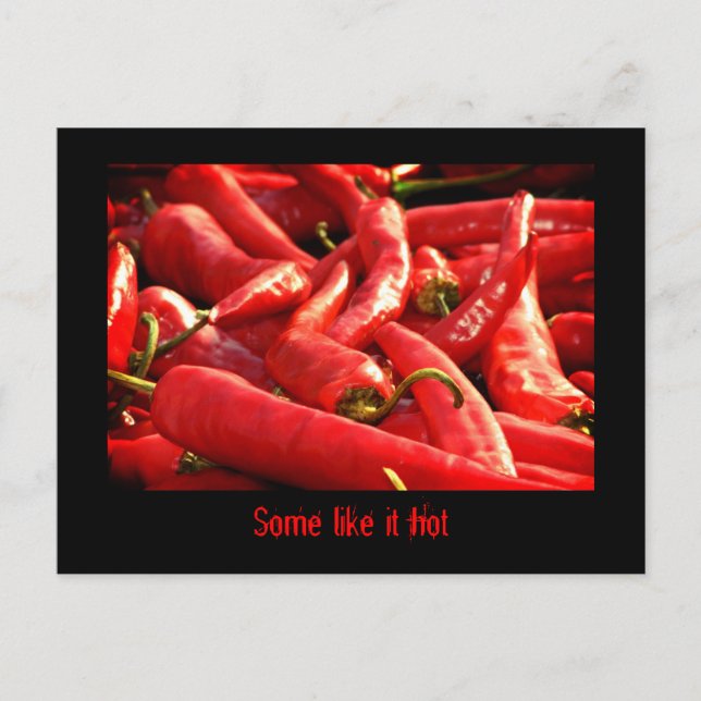 Some like it hot postcard (Front)
