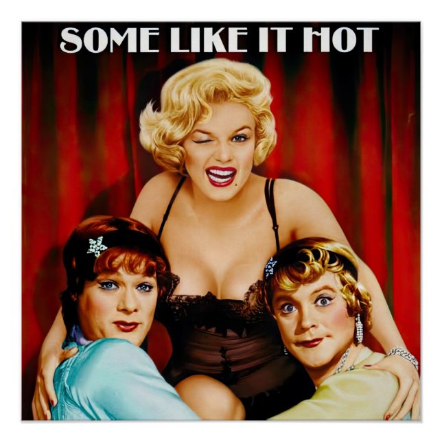 Some like it hot poster (Front)