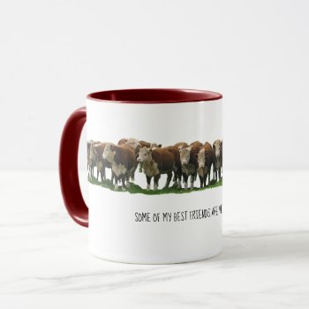 Some Of My Best Friends Are Vegetarians Mug by Youbeaut at Zazzle