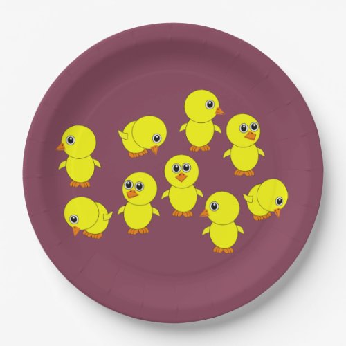 Some Of My Peeps Easter Party Paper Plate