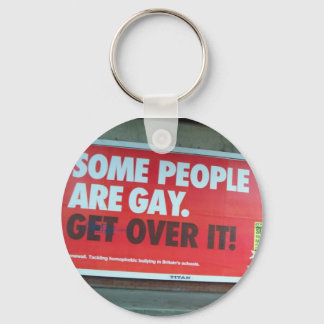some people are gay keychain