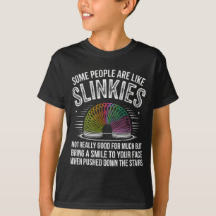 Some People Are Like Slinkies Funny Humor Retro Sa T-Shirt
