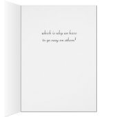 Some people can't help being fabulous... cards (Inside (Right))