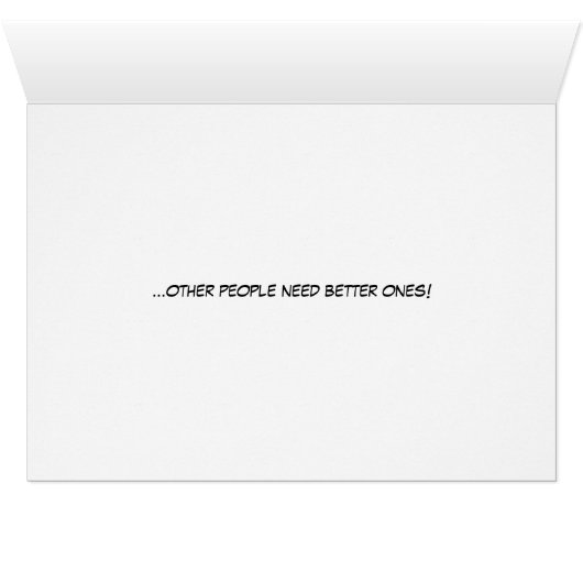 Some People Can't Take a Joke: Jailbird card (Inside Horizontal (Bottom))